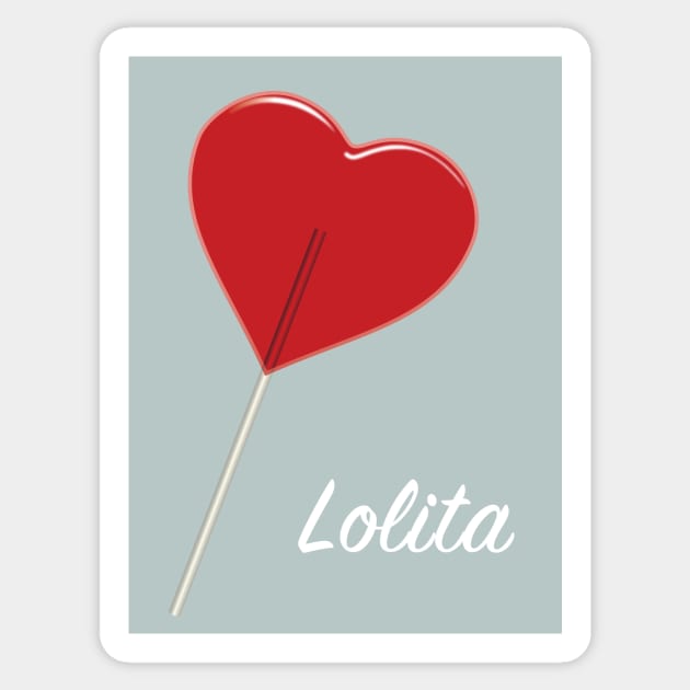 Lolita Sticker by MoviePosterBoy